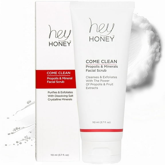 COME CLEAN - Propolis & Minerals Facial Scrub.