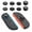 Black, variant on PlayVital 8-in-1 Anti-Slip Thumb Grip Caps for Nintendo Switch 2 Joy-Con, Joystick Covers - White (8-Pack)