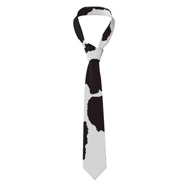Balery Cow Skin 2 Corbata Clásica de Seda para Hombre, Corbata Tejida Jacquard, Corbatas Formales para Negocios y Bodas