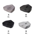 thumbnail image 2 of Bewildely Alivia el dolor de espalda con este cojín de látex antideslizante para asiento, almohadilla de descompresión para vértebras Juegos de cama Malla negra pequeño, 2 of 6