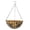 🥝 brown_Hot#729, variant on Hanging Flower Pot Basket Iron Hanging Planter, Brown Metal Garden Decoration Basket 10in Round, Indoor Outdoor Flower Holder, Decorative Home Patio Pot