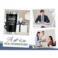 thumbnail image 5 of Boss Gifts For Men - Christmas,Birthday Gifts For Boss,Employee Appreciation,Thank You Gifts For Coworkers,Leader,Manager,Boss Gifts For Men - 20 Oz Stainless Steel Tumbler, 5 of 6