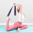 thumbnail image 4 of 4PCS Long Resistance Loop Bands with Storage Bag Elastic Band Set for Yoga Home Gym Training, 4 of 8