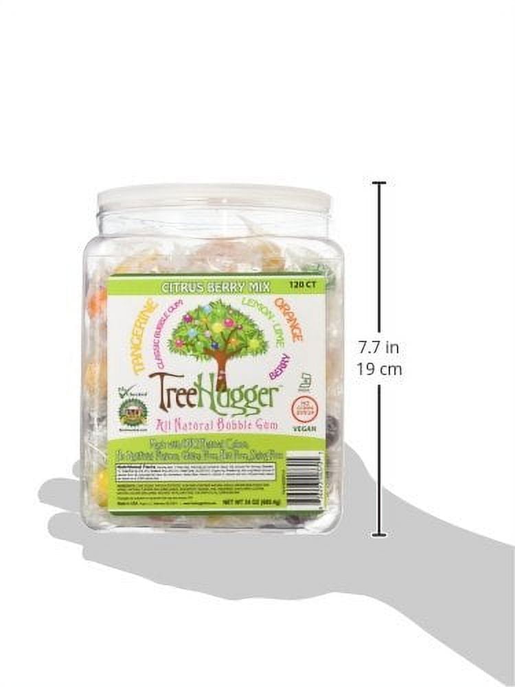 Tree Hugger Bubble Gum, Citrus Berry, 120 Count