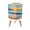 Color 2, variant on Small Trash Can with Lid Serene Autumn River Landscape Misty Mountains Colorful Trees 1.8 Gallon Dog Proof Trash Can Round Garbage Can Waste Bin Wastebasket for Bathroom Bedroom Living Room