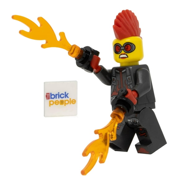 LEGO Ninjago: Miss Demeanor Minfiigure with Fire Blasts