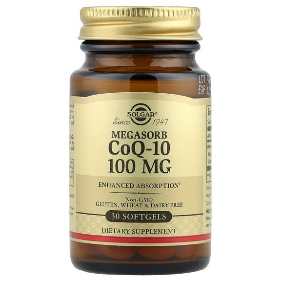Solgar Megasorb Coq-10 100 mg 30 Sgels
