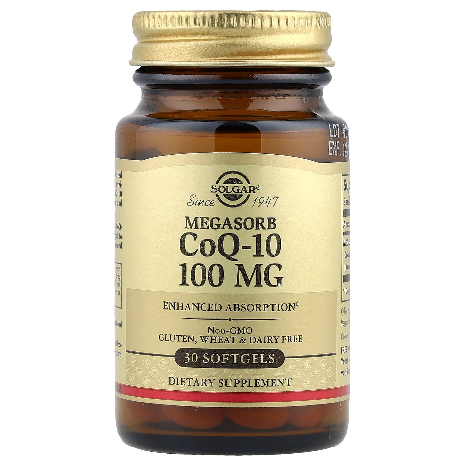 Solgar Megasorb Coq-10 100 mg 30 Sgels