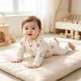 thumbnail image 7 of Ynynloco Kimono Tie Long Sleeve Soft One Piece, 100% Organic Cotton Baby Clothes for Girls & Boys, Preemie, Newborn & Infant, 7 of 7