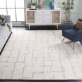 thumbnail image 2 of SAFAVIEH Ebony Francis Geometric Area Rug, Ivory/Gray, 8' x 10', 2 of 7