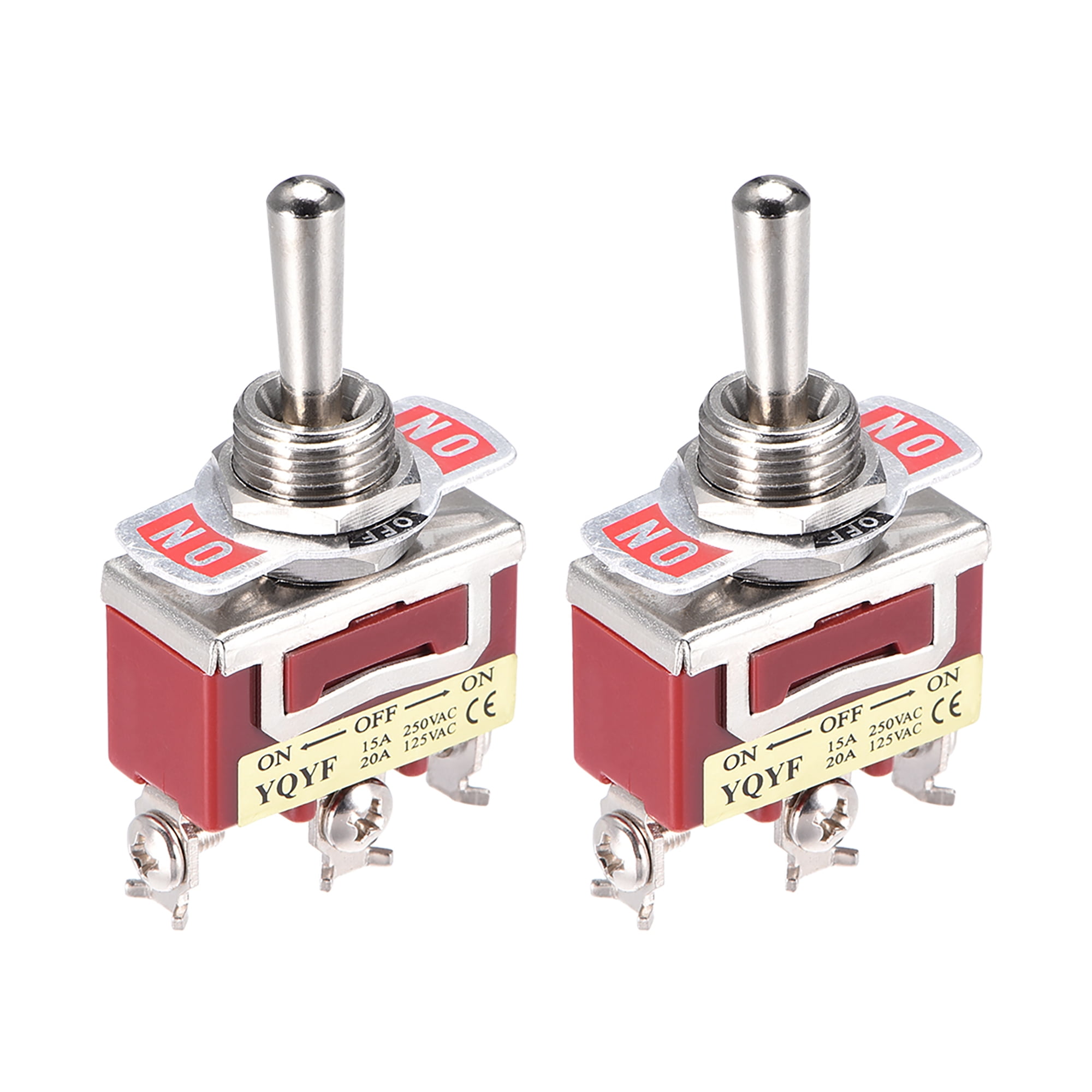 Momentary Rocker Toggle Switch HeavyDuty 2 Positions 15A 250V 20A 125V