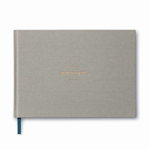 In Memory Of... -- A Memorial Guest Book, (Hardcover)