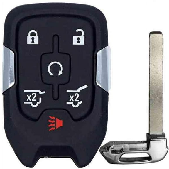 Keys4Less Replcament Smart Key Fob for GMC Yukon 2015 FCC HYQ1AA Part Number 13580802 13508278 13529634 13580804 13508280