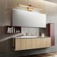 thumbnail image 4 of Bathroom Mirror Lamp Wood With Switch Modern Led Indoor Wall Light Ip44 Waterproof Dressing Table Lamp Cosmetic Mirror Sconce Dressing Table Lighting, 4 of 5