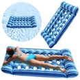 thumbnail image 2 of Colchón Aire Tumbonal Flotante Inflable Cama para Dormir Flotación Portátil Plegable Al Libre Exteriores, 2 of 9