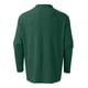 thumbnail image 3 of Gibobby Playera polo hombre Camiseta de tela a rayas de otoño informal para hombre, camiseta de manga larga con cuello en V y cuello vuelto(Verde,G), 3 of 5