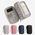thumbnail image 3 of Portable Travel Cable Organizer Bag, Waterproof Tech Pouch for Chargers, Power Bank, Earbuds, Cords, 3 of 7