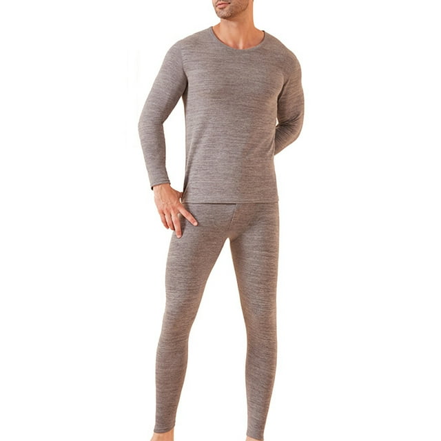 Thermal Underwear Set Warm Unisex Long Sleeve Winter Base Layer Thermal Shirt