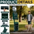 thumbnail image 3 of Aluminum Rustproof Dog Waste Disposal Station for Pet Parks – 10 Gallon Outdoor Pet Poop Station with Sign & Lid Durable Trash Bin for Backyard Dog Waste, 3 of 7