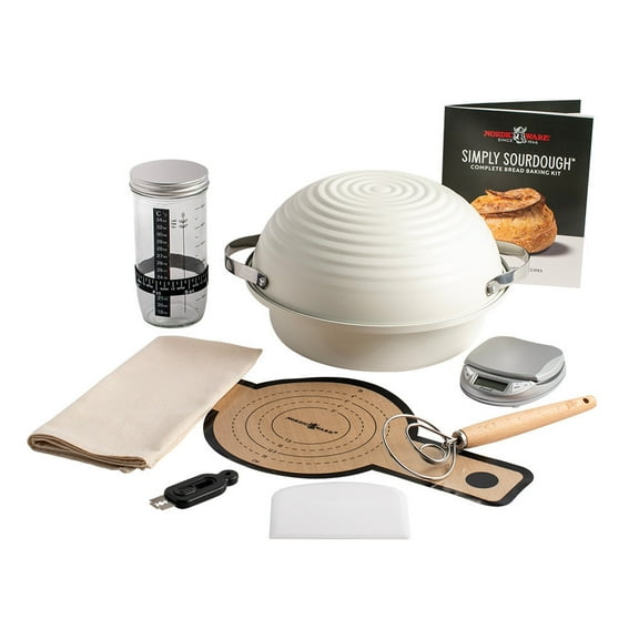 Nordic Ware Deluxe 10 Piece Simply Sourdough Bread Baking Kit