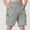 Gray, variant on Pretxorve Kids Boys Cargo Shorts Summer Solid Elastic Waist Loose with Side Pockets Casual Bottoms Sizes 5‑15Y