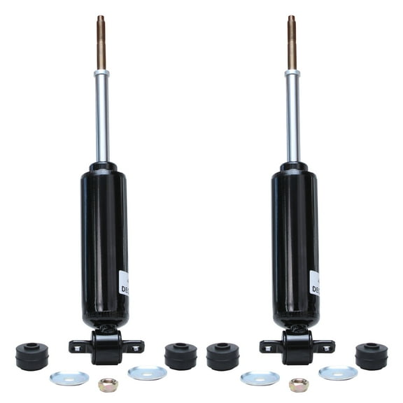 Detroit Axle - 2WD Front Shocks for 95-05 Chevy Blazer, 94-03 S10, 94-04 GMC Jimmy, 94-03 Sonoma, 96-00 Isuzu Hombre, 2 Shock Absorbers Assembly Replacement Suspension