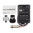 thumbnail image 3 of Ecualizador EQ Baoblaze Preamplificador Pieza de Repuesto para Guitarra Acústica Pastilla Piezoeléctrica, 3 of 8
