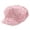 Pink, variant on LPKRT Women'S Corduroy Newsboy Cap Solid Color Vintage Ruched Beret Loose Fashion Sun Hat Khaki
