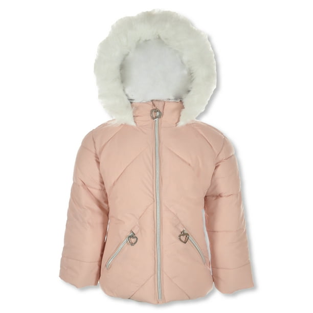 Kensie girl metallic puffer jacket hotsell