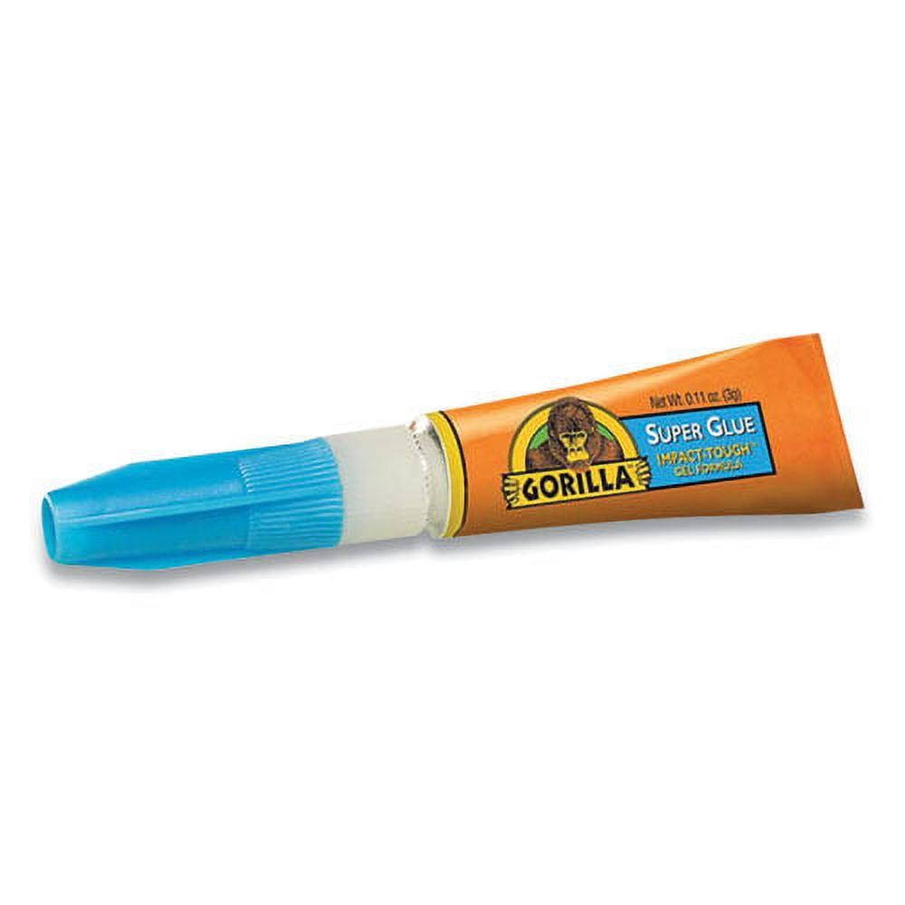 Super Glue, Two 0.11 Oz Tubes, Dries Clear | Bundle of 5 Each