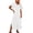White, variant on zbxnLI Summer Dress for Womens V Neck Short Sleeve T Shirt Dresses Casual Loose Beach Vacation Long Sundress