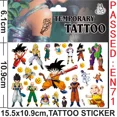 thumbnail image 4 of Pegatinas de tatuaje de Dragon Ball Anime Periphery Son Goku Vegeta, pegatinas de transferencia de agua, calcomanías de dibujos animados para niños, decoración, regalos de cumpleaños, 4 of 4