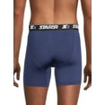 thumbnail image 5 of (2 pack) Starter Mens Boxer Briefs Active Performance Breathable Underwear for Men, 6-Pack, 5 of 5