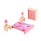 thumbnail image 1 of Mini juego de muebles de casa de muñecas, modelo de juguete para niños, juego de muebles de madera para casa, juguete educativo para niños, juego de dormitorio Inevent FN000080-05B, 1 of 7