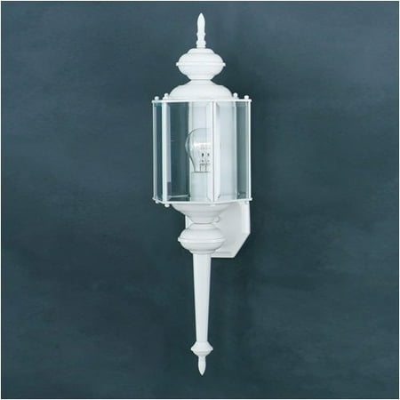 Thomas Lighting Brentwood Outdoor Wall Lantern in White