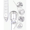 thumbnail image 4 of ESTRAPVIA Rhinestone Belt for Men & Women, Western Cowboy Cowgirl Belt with Bling Cross Design for Jeans, 4 of 4