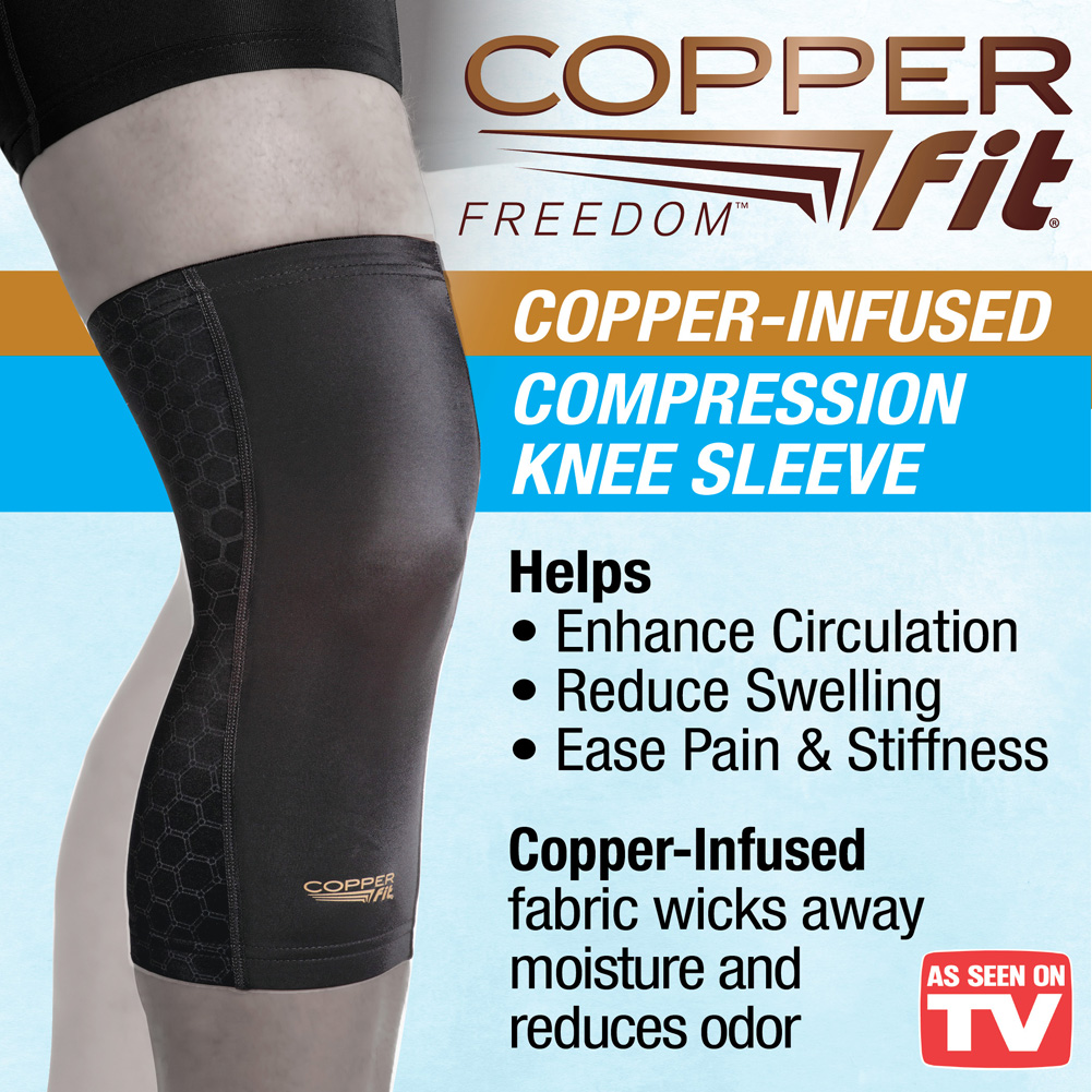 As Seen On Tv Copper Fit 2.0 Knee Xlarge
