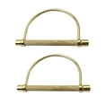 thumbnail image 1 of Tachiuwa Purse Handles Frame Creative Bags Handle for Handbag Beach Bags Braid Hand Bag Color A, 1 of 9
