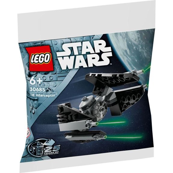 Toy LEGO Star Wars Tie Interceptor 30685, bolsa de plástico, 48 piezas