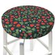 thumbnail image 3 of Disketp Strawberry Funda Redonda para Taburete, Funda de Cojín para Silla de Bar Suave y Elástica-14 inch, 3 of 7