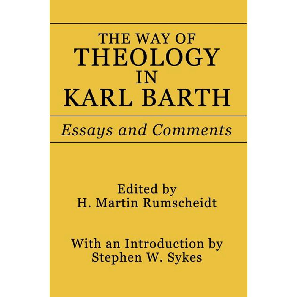 Summary of karl barth's theology picture