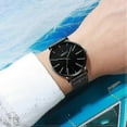 thumbnail image 4 of Geneva Quartz Watch - Anologue Luxury Movement For Men And Women - Stainless Steel, 4 of 5