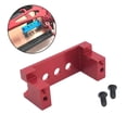 thumbnail image 6 of Aluminum Alloy Servo Mount Stand Holder Bracket /14 144001 1/12 124018 124019 RC Car Model Accessories - Red, 6 of 8