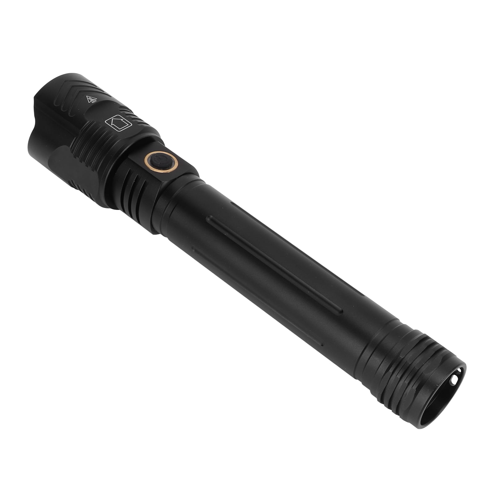 Telescopic Zoom Torch, Type C Rechargeable Flashlight Universal