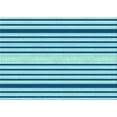thumbnail image 1 of Ahgly Company Machine Washable Indoor Rectangle Transitional Bright Navy Blue Area Rugs, 8' x 10', 1 of 7