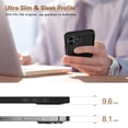 thumbnail image 4 of Funda de piel LOHASIC para iPhone 17 6.3 2025 - Negra, 4 of 7
