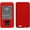 BB-RED, variant on Silicone Soft Case for Dexcom G7 Receiver (hot Pink)