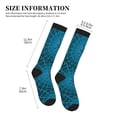 thumbnail image 2 of Lsque Spider And Cobweb Pattern Sport Compression Socks for Men & Women 15-20 mmHg Knee High Nurse Pregnant Running Medical and Travel Athletic, 2 of 6