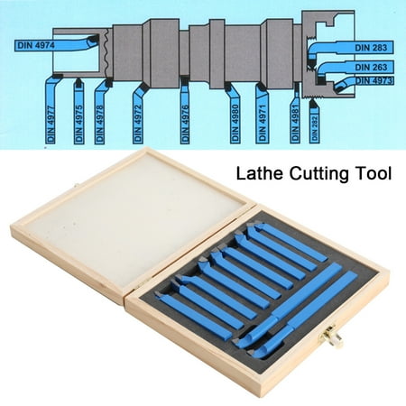 

YILIKISS 11PC Carbide Tipped Router Bits 10mm Shank Wood Milling Saw Cutter All Purpose Woodwork DIY Tool