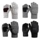 thumbnail image 4 of Winter Knitted Fingerless Gloves Convertible Mittens Flap Cover For Men Women Thermal Insulation Warm, 4 of 5